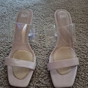 bp Women's Pink Slide Sandals